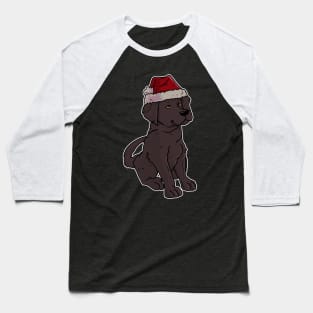 Christmas Labrador Baseball T-Shirt